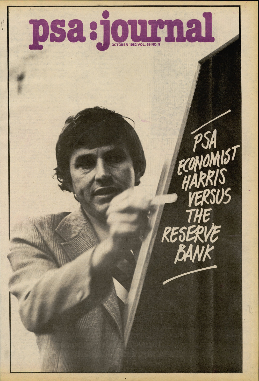 PSA Journal: Vol 69 No 9, October 1982