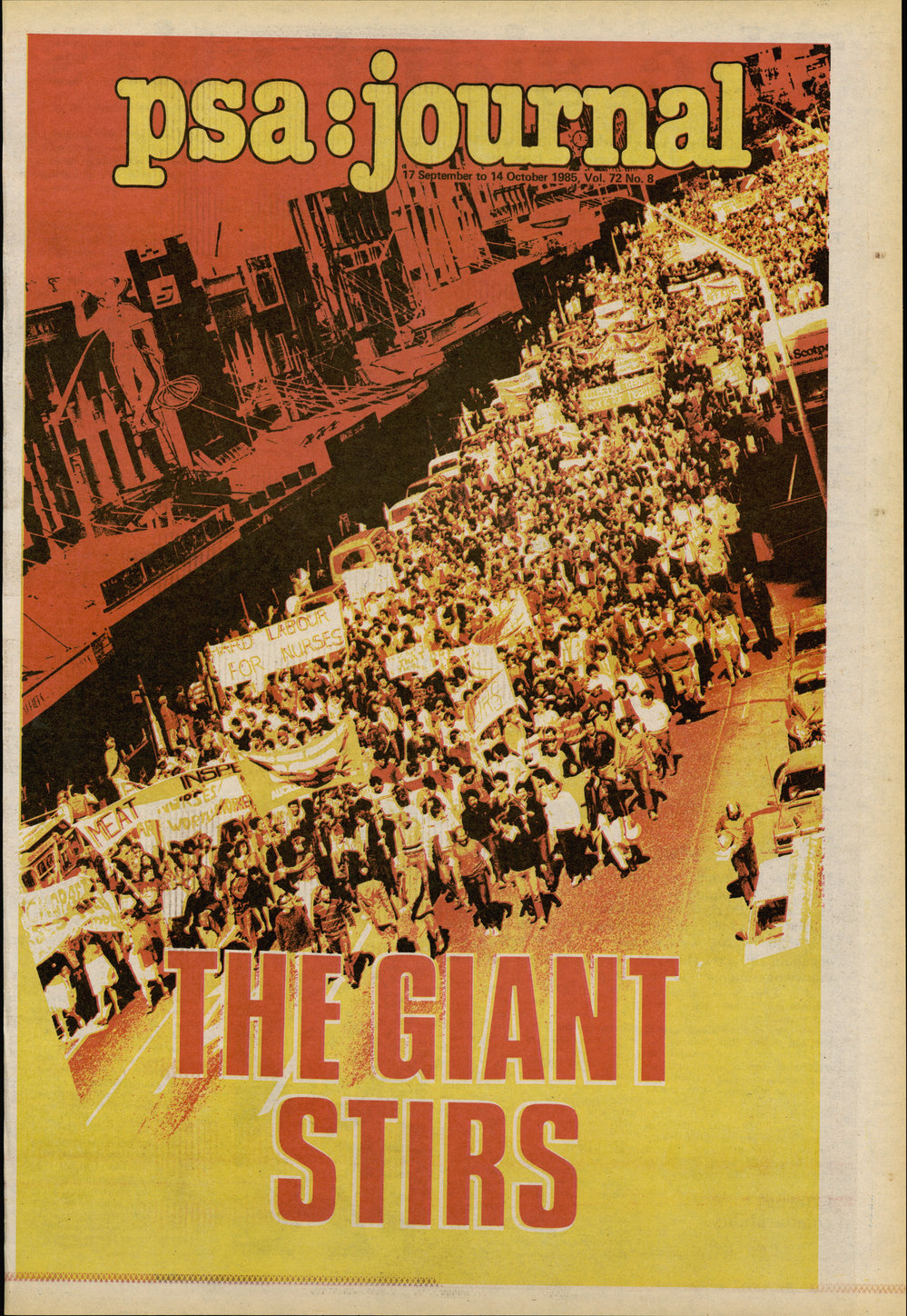 PSA Journal: Vol 72 No 8, September 1985