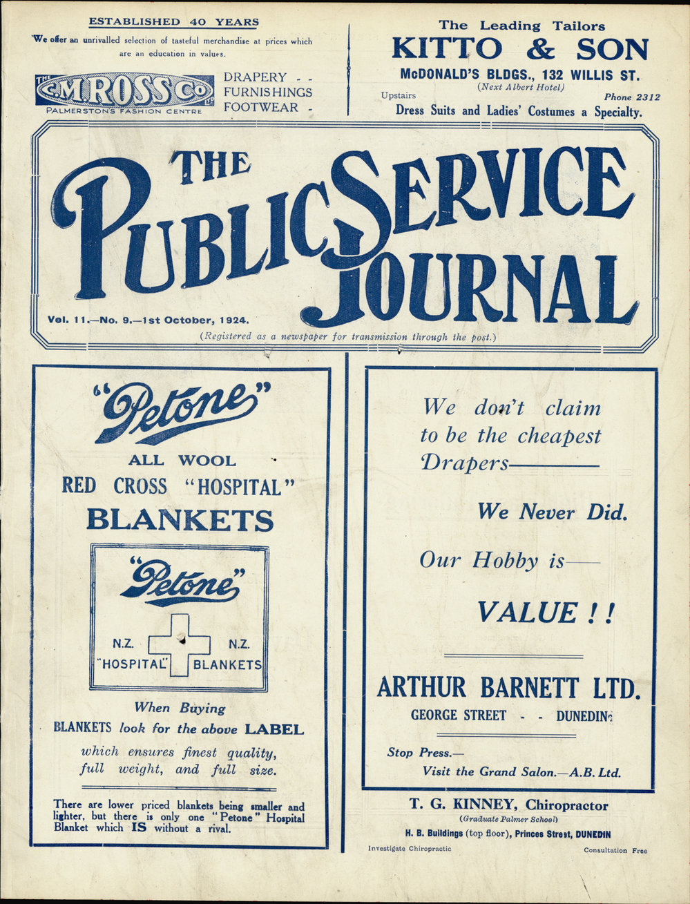 PSA Journal: Vol 11 No 9, October 1924