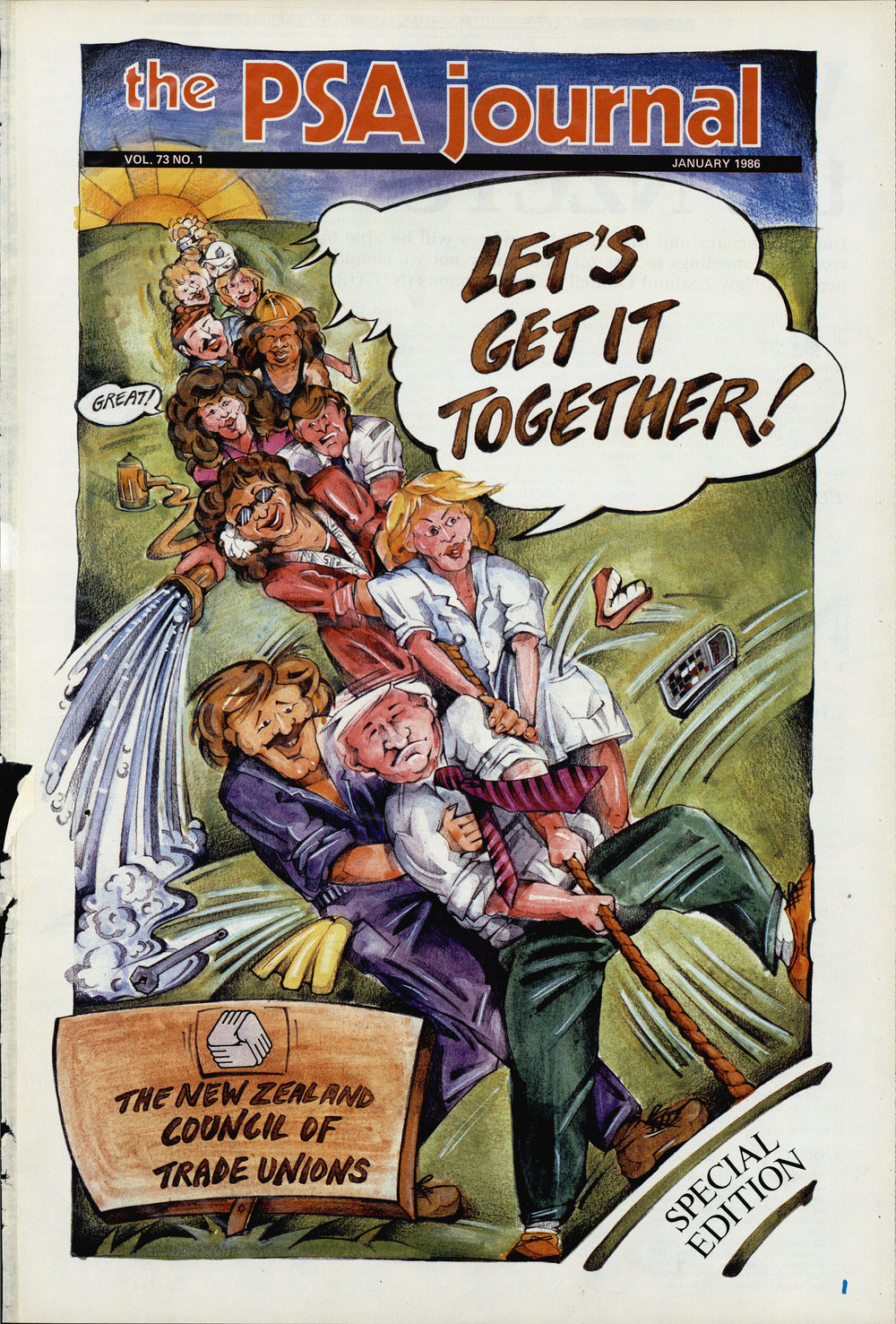 PSA Journal: Vol 73 No 1, January 1986