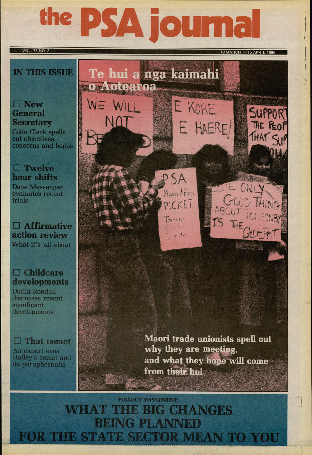 PSA Journal: Vol 73 No 3, March 1986