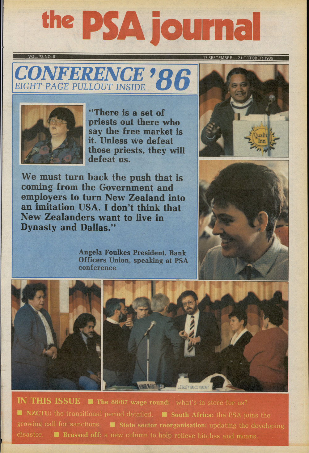 PSA Journal: Vol 73 No 9, September 1986