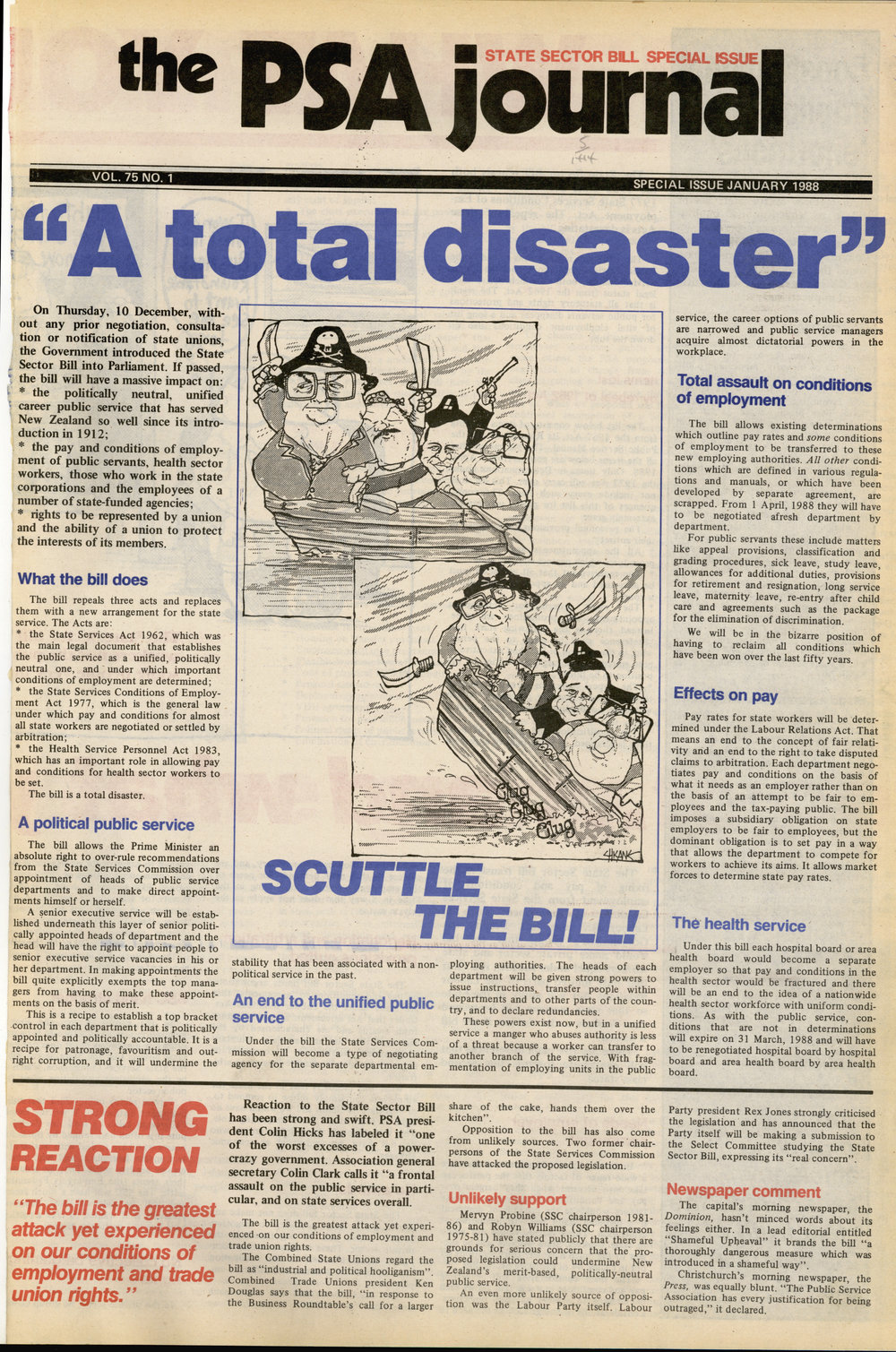 PSA Journal: Vol 75 No 1, January 1988