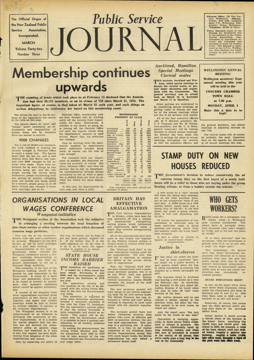 PSA Journal: Vol 42 No 3, March 1955