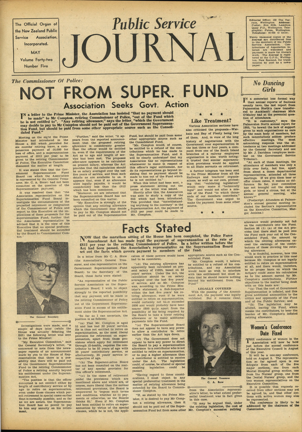 PSA Journal: Vol 42 No 5, May 1955