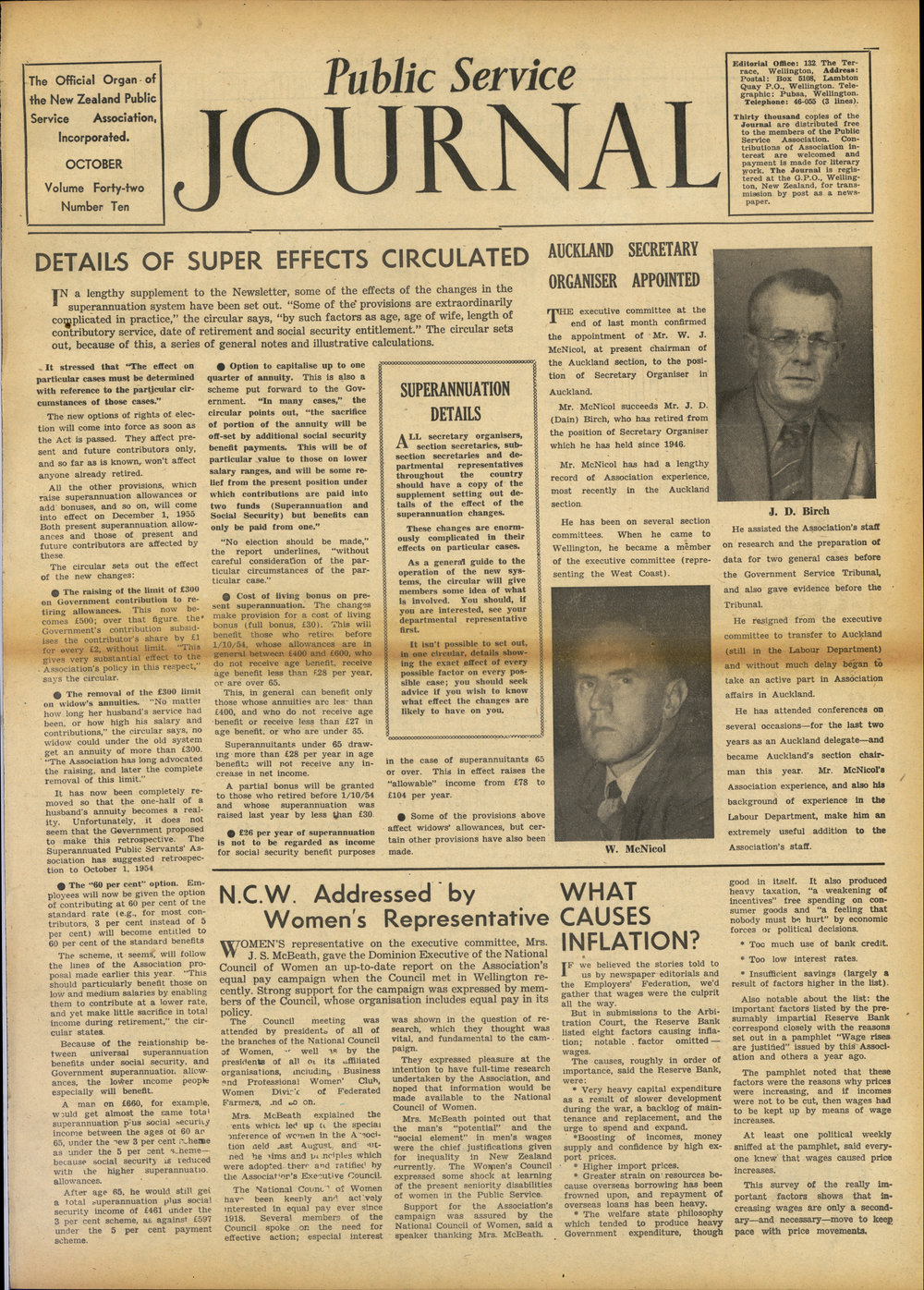 PSA Journal: Vol 42 No 10, October 1955