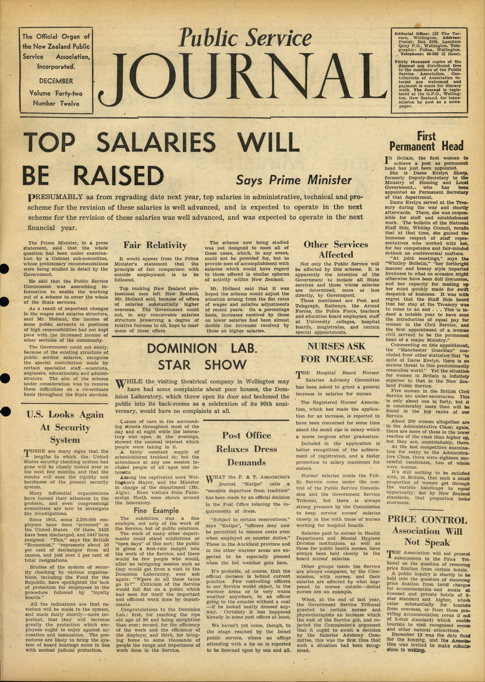 PSA Journal: Vol 42 No 12, December 1955