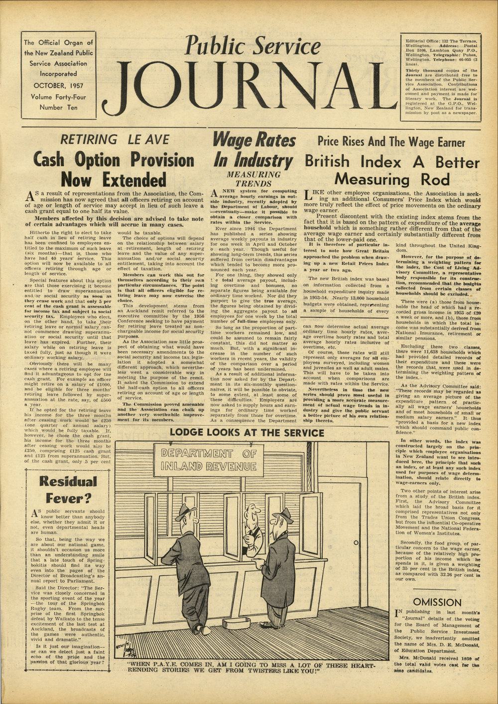 PSA Journal: Vol 44 No 10, October 1957