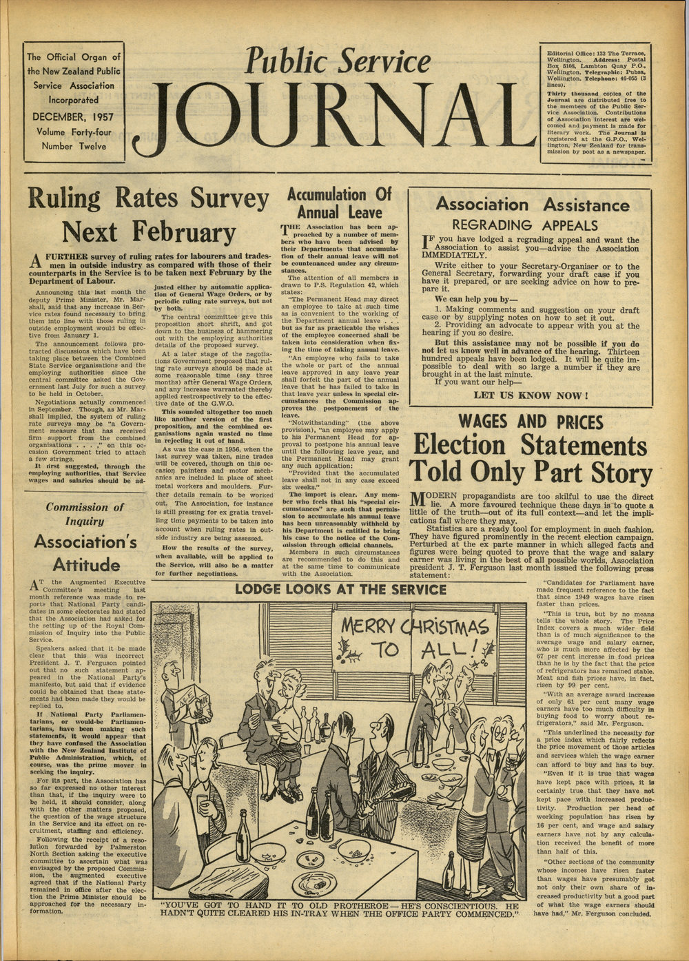 PSA Journal: Vol 44 No 12, December 1957