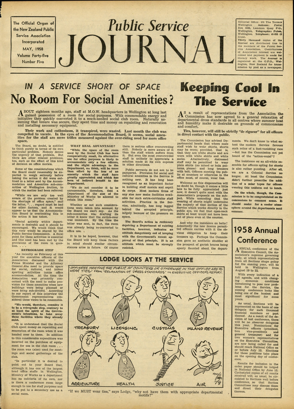 PSA Journal: Vol 45 No 5, May 1958