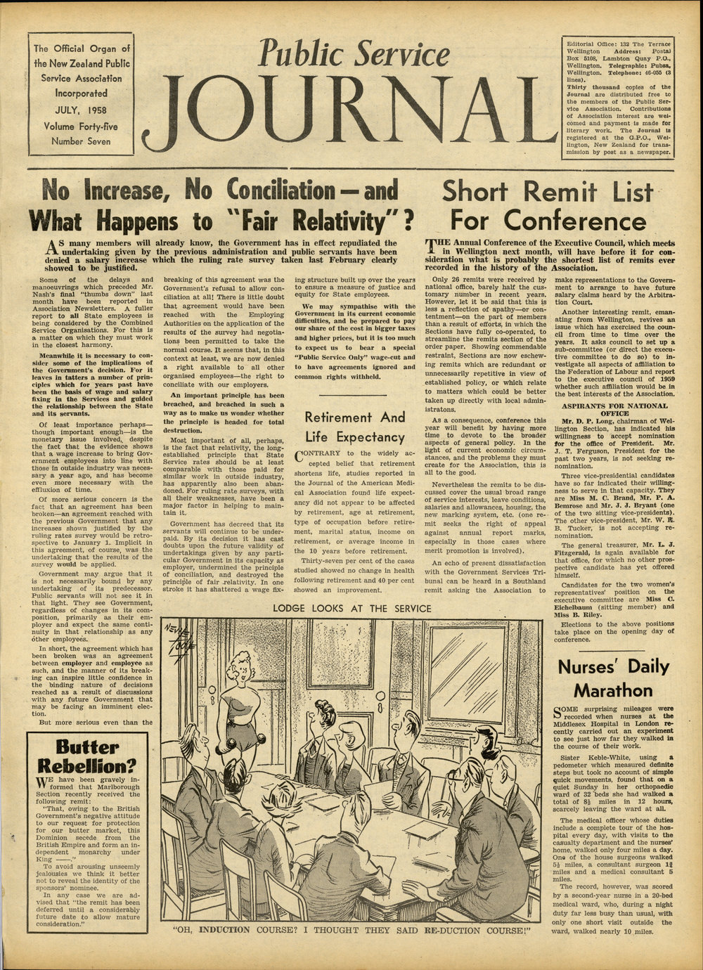 PSA Journal: Vol 45 No 7, July 1958