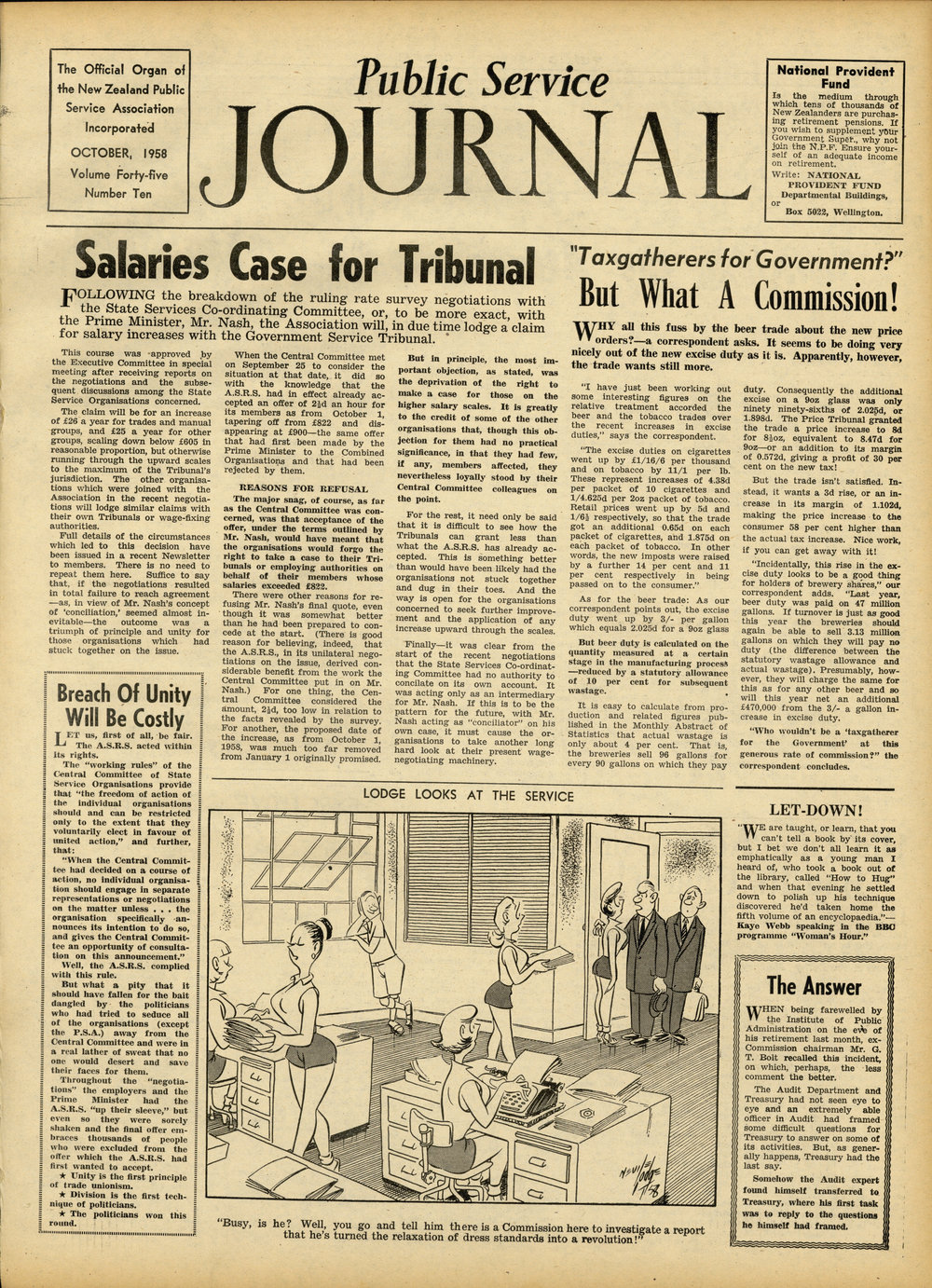 PSA Journal: Vol 45 No 10, October 1958