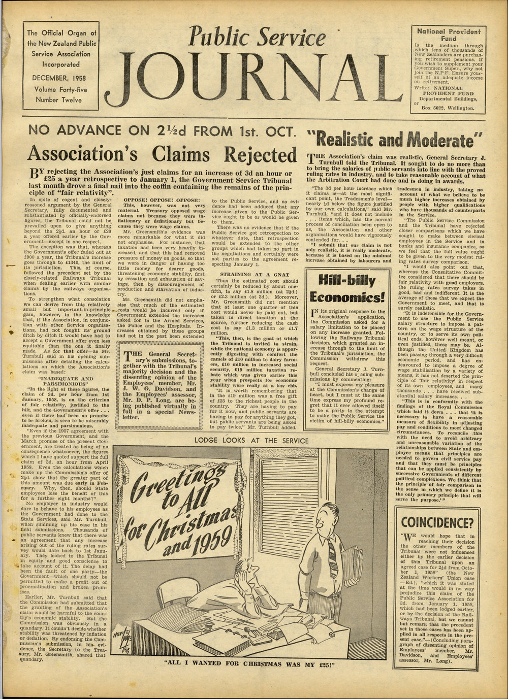 PSA Journal: Vol 45 No 12, December 1958