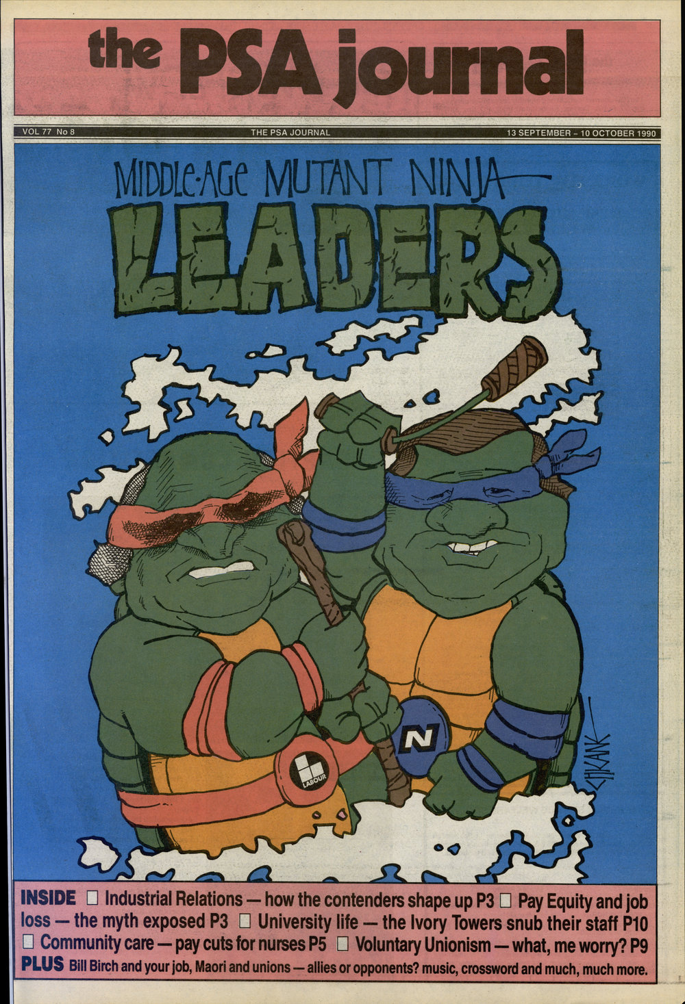 PSA Journal: Vol 77 No 8, September 1990