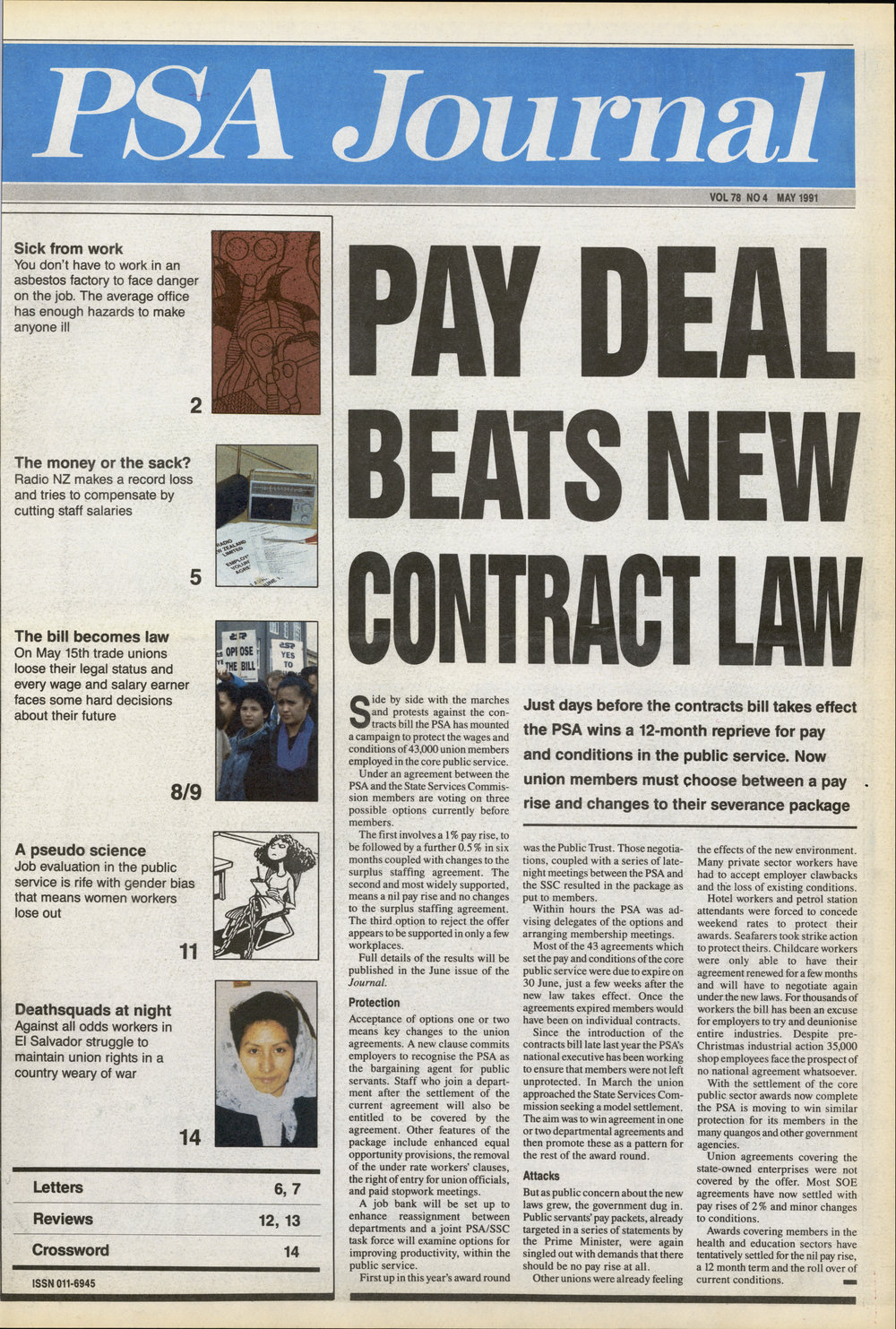 PSA Journal: Vol 78 No 4, May 1991