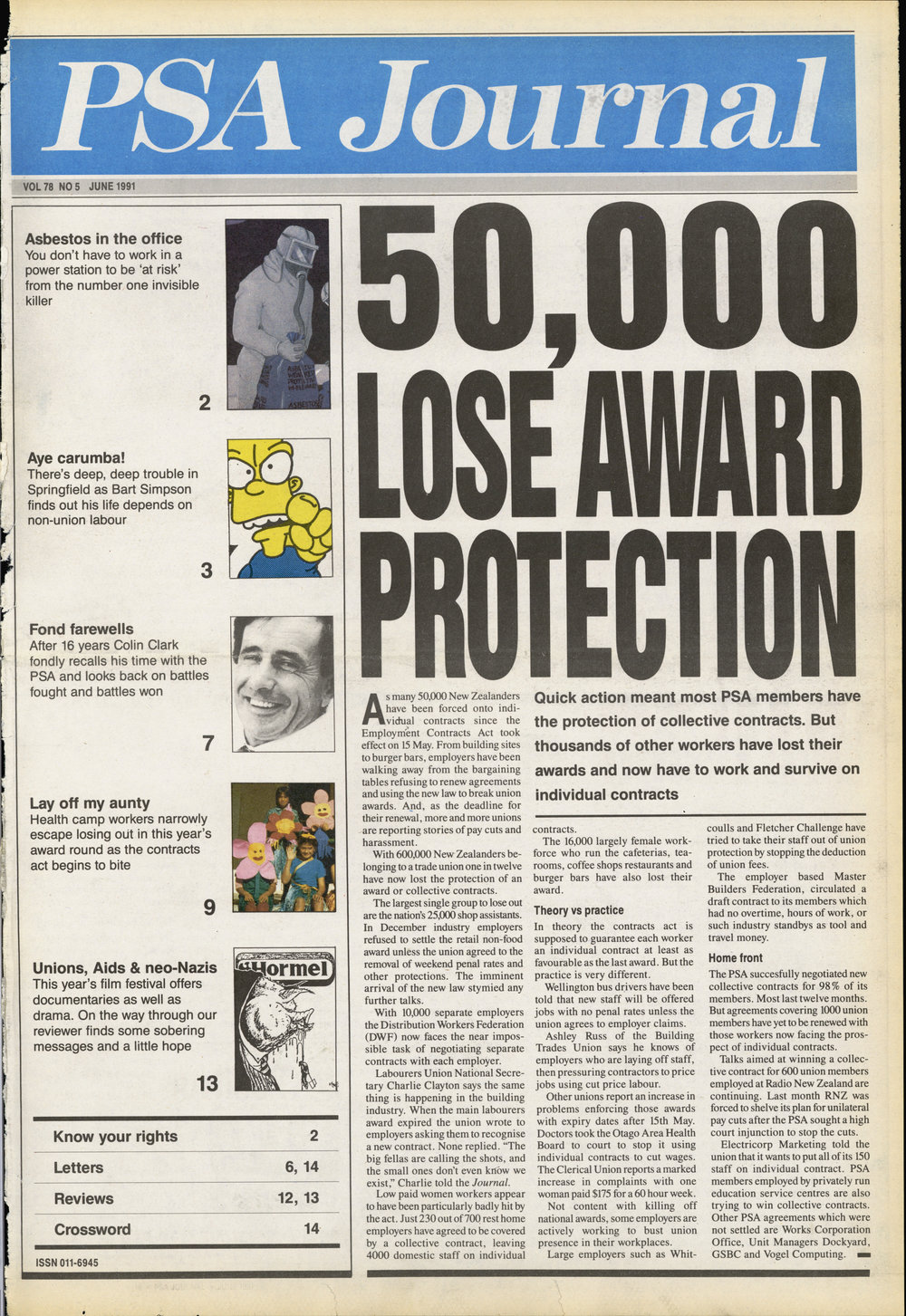 PSA Journal: Vol 78 No 5, June 1991