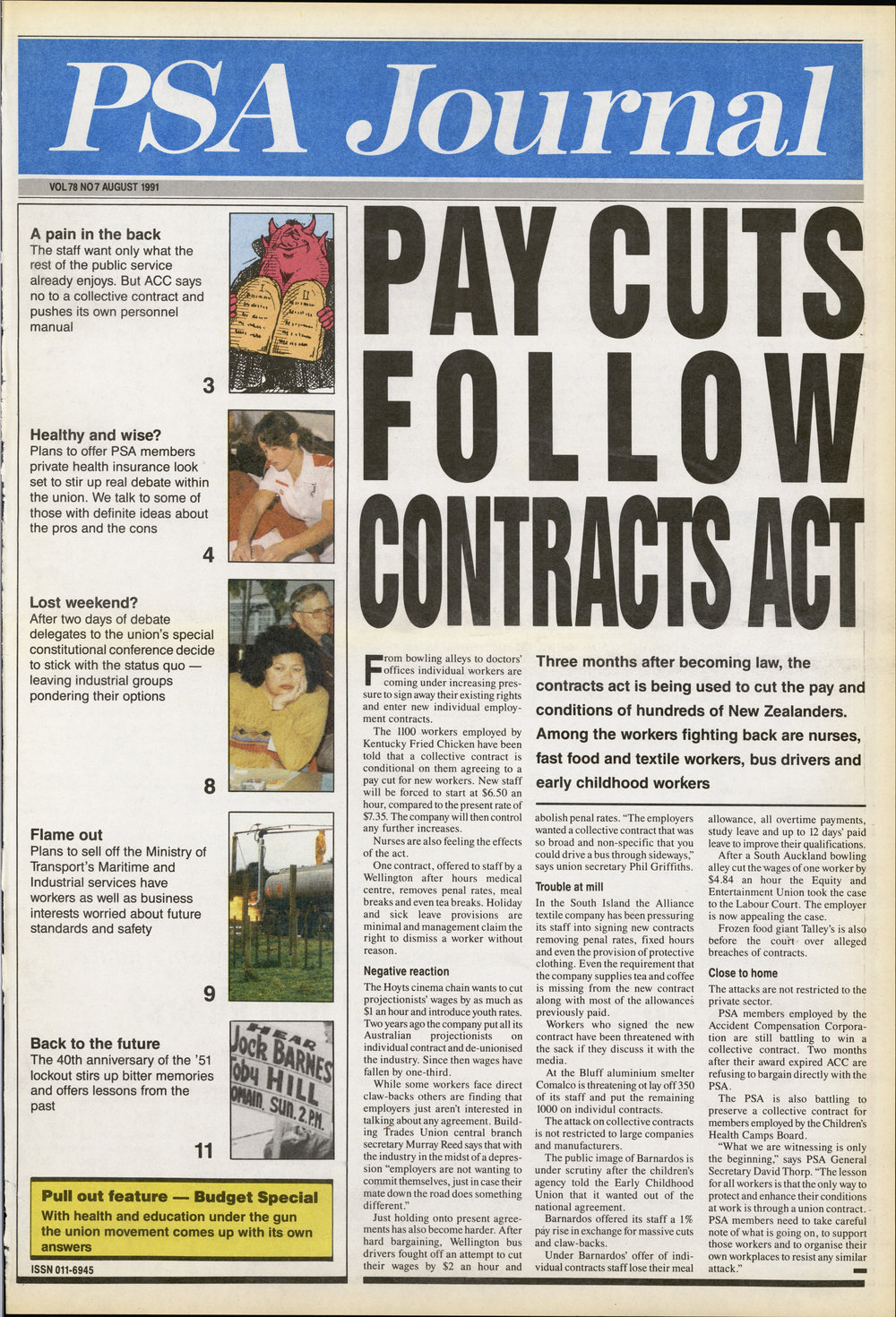 PSA Journal: Vol 78 No 7, August 1991