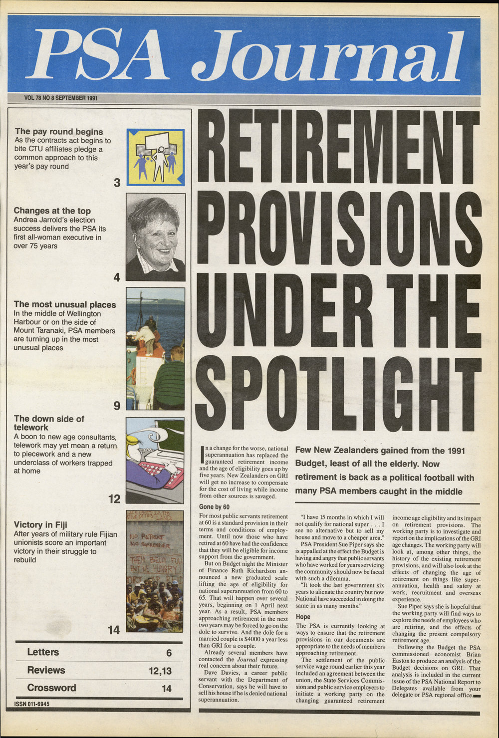 PSA Journal: Vol 78 No 8, September 1991