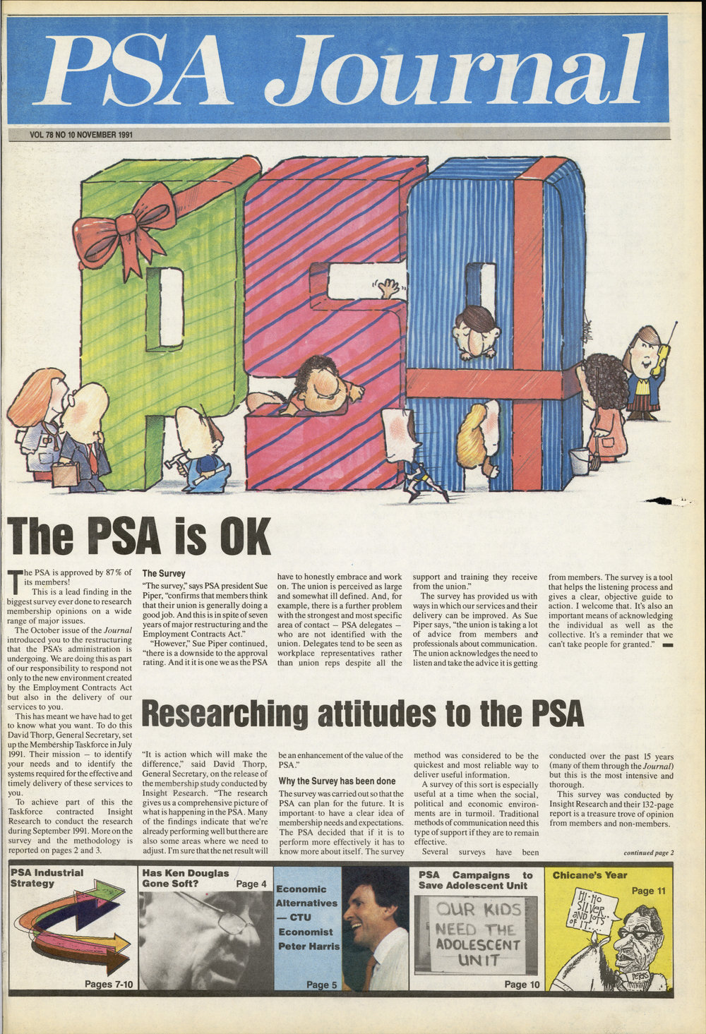 PSA Journal: Vol 78 No 10, November 1991