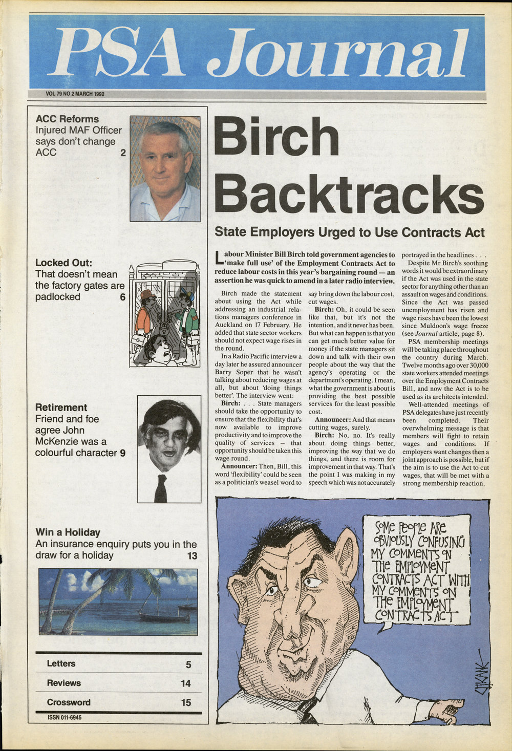 PSA Journal: Vol 79 No 2, March 1992