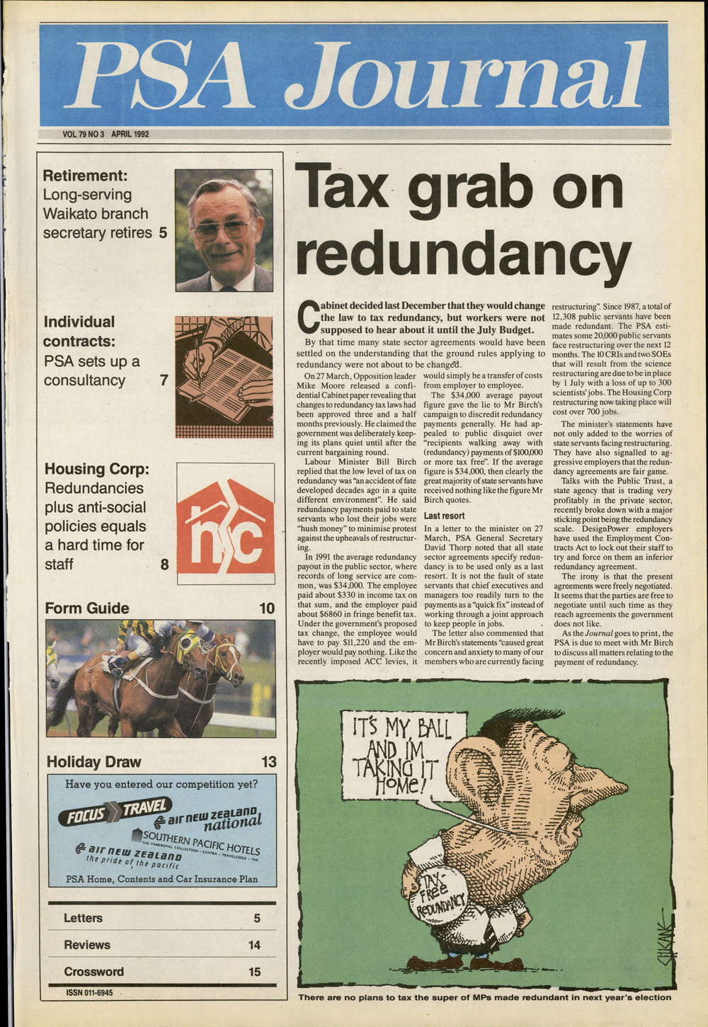 PSA Journal: Vol 79 No 3, April 1992