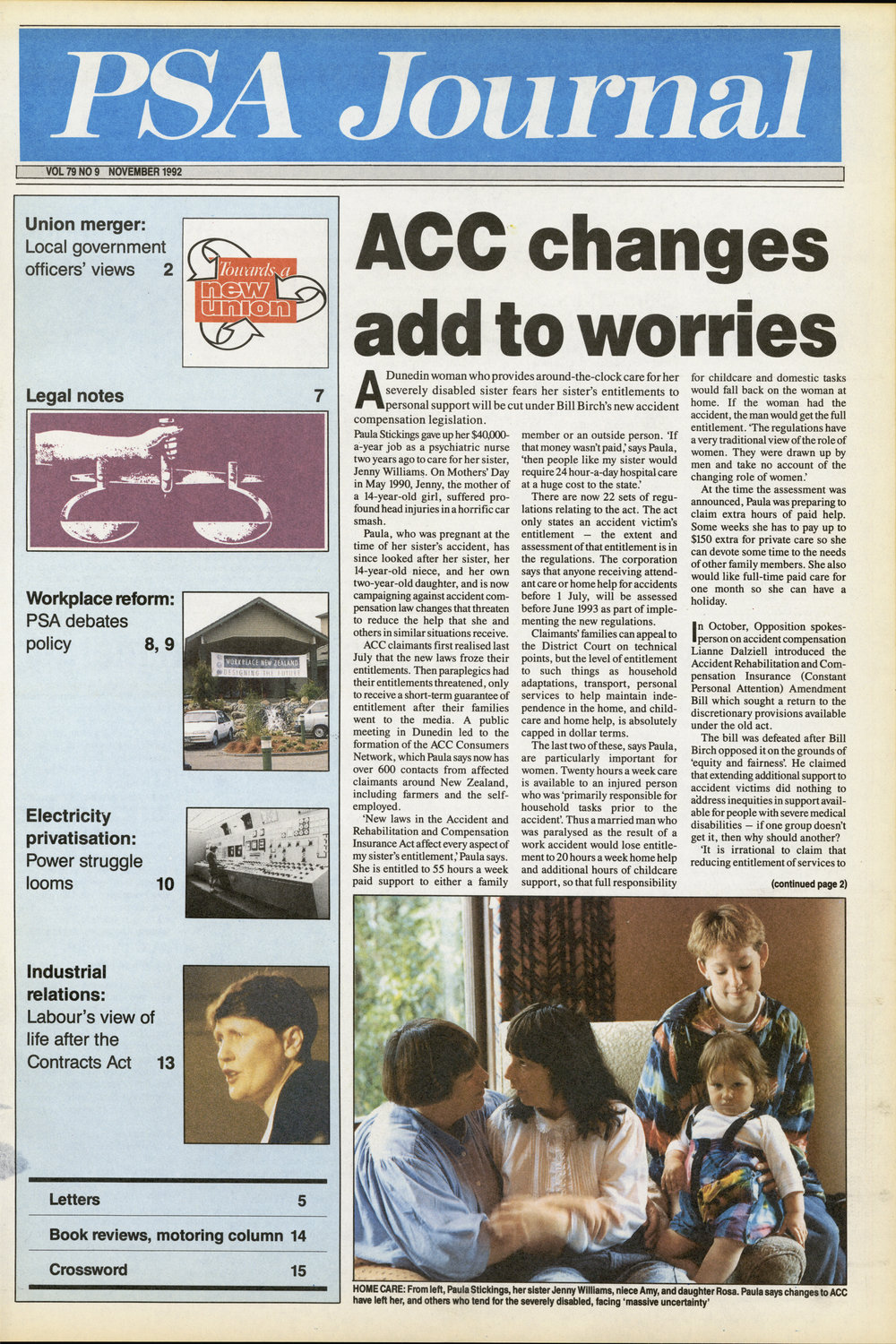 PSA Journal: Vol 79 No 9, November 1992