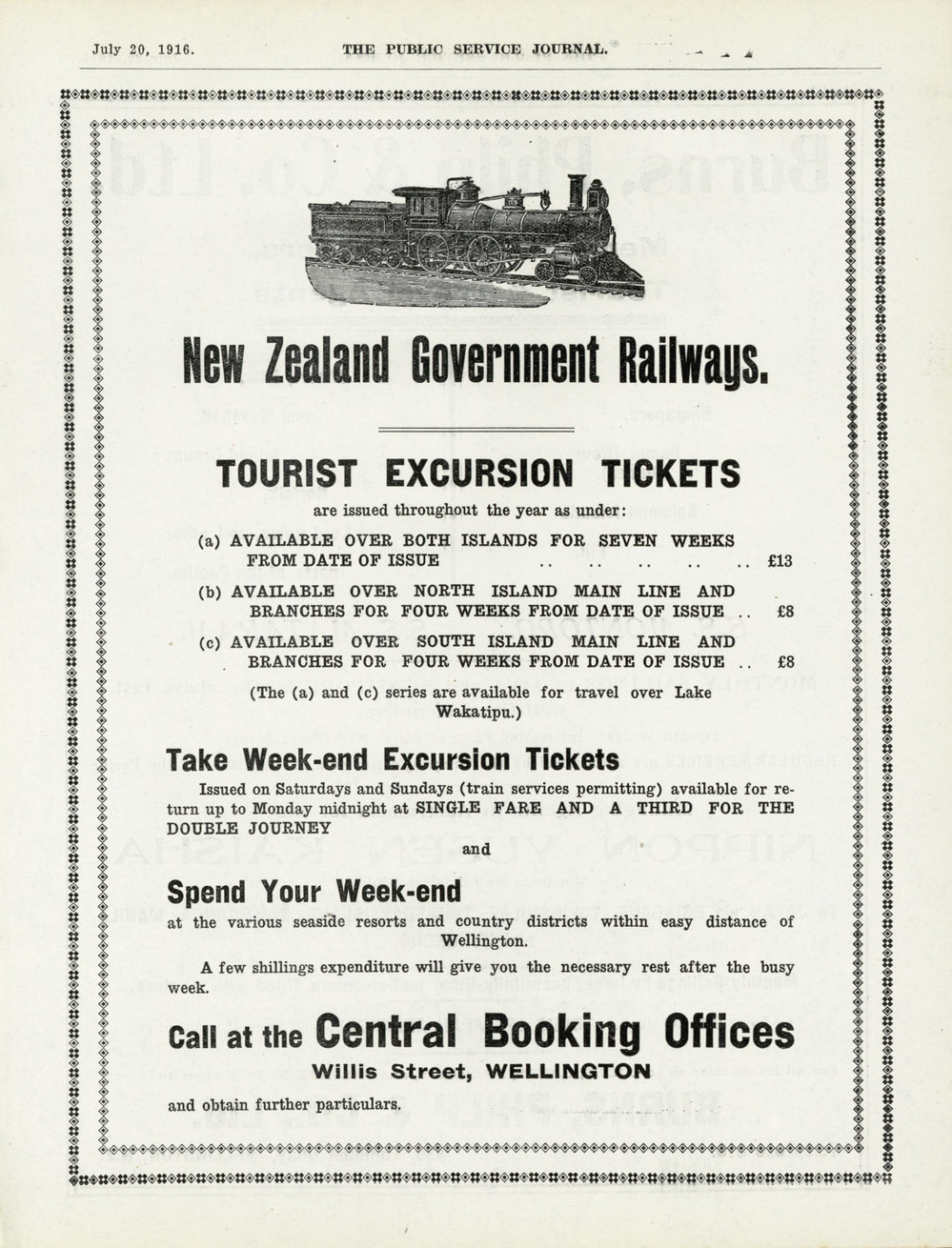 PSA Journal: Vol 3 No 7, July 1916