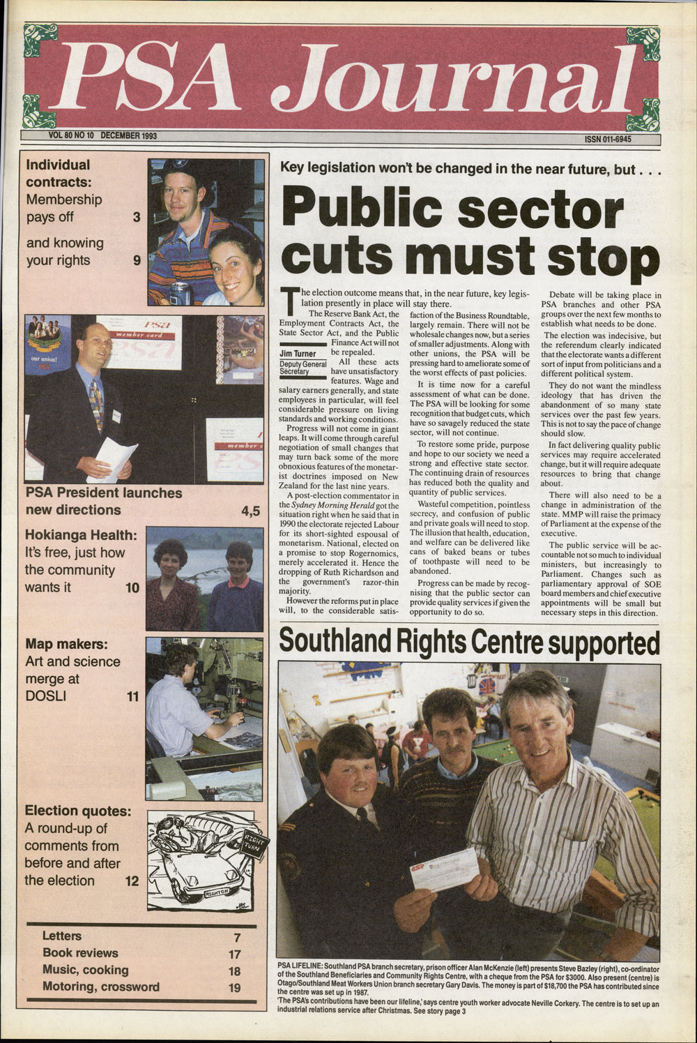 PSA Journal: Vol 80 No 10, December 1993