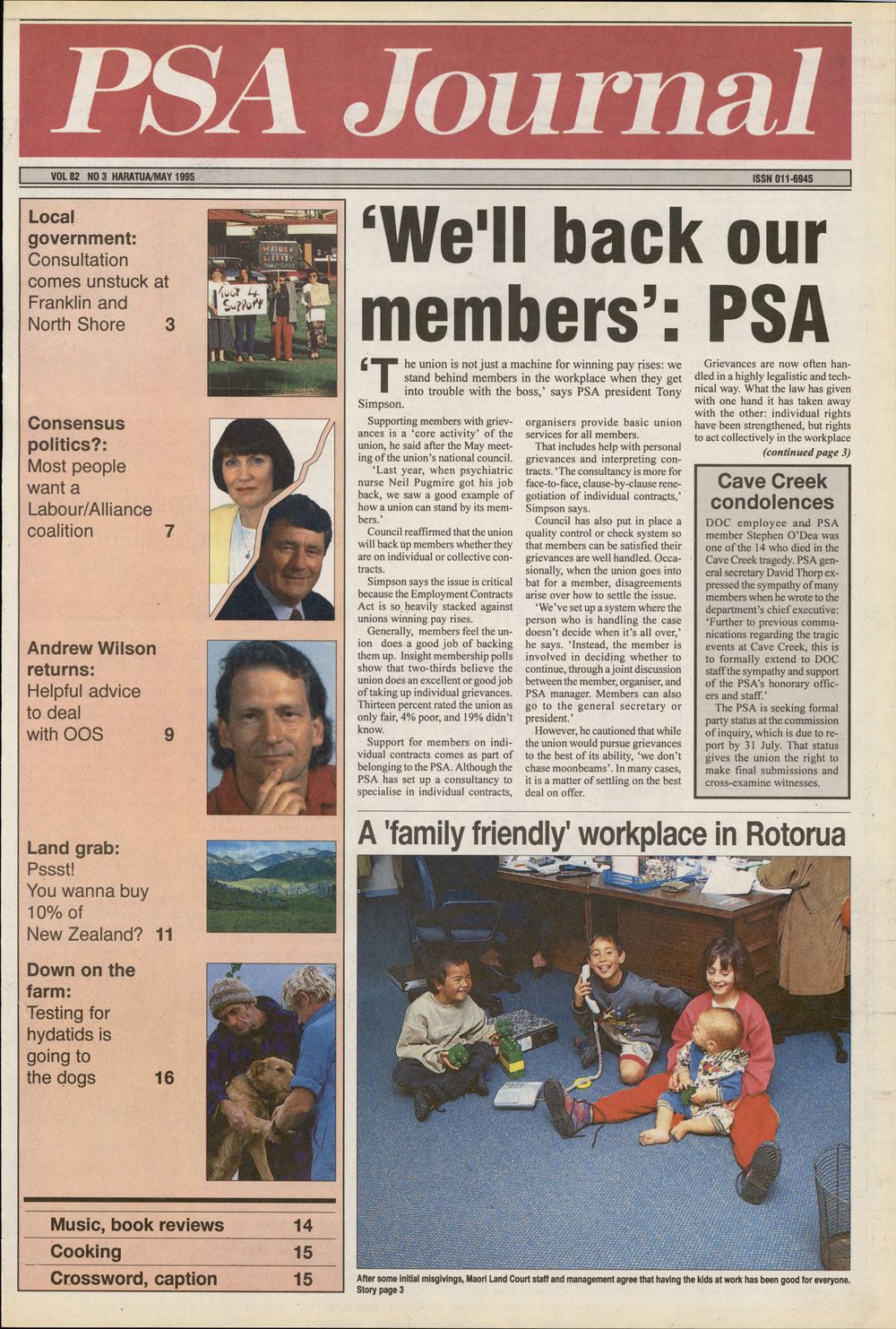 PSA Journal: Vol 82 No 4, May 1995