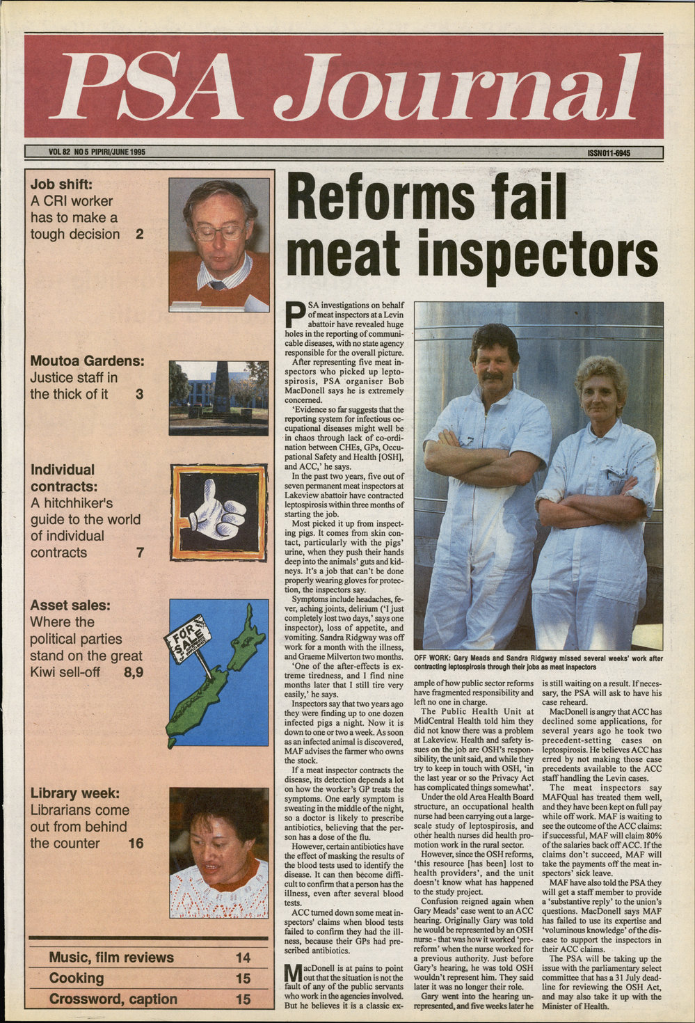 PSA Journal: Vol 82 No 5, June 1995