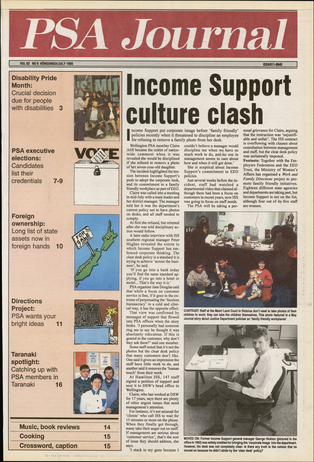 PSA Journal: Vol 82 No 6, July 1995