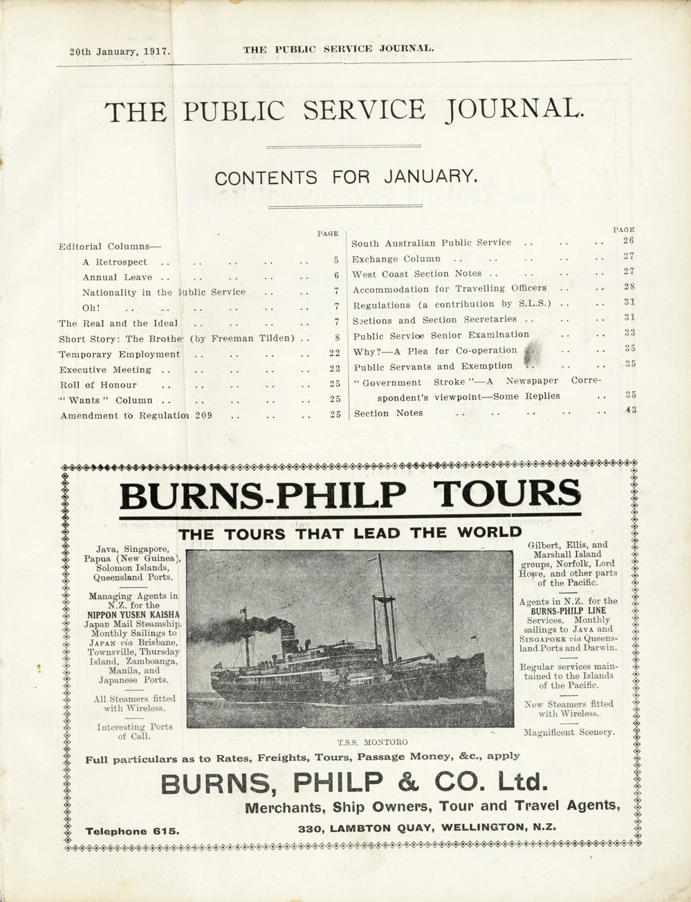 PSA Journal: Vol 4 No 1, January 1917