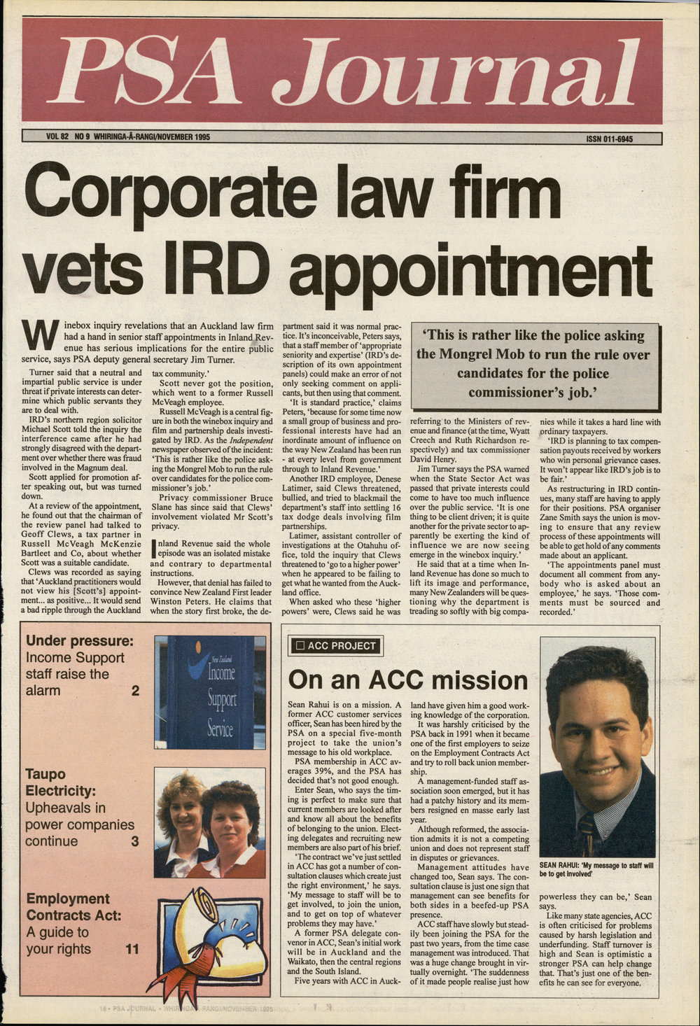 PSA Journal: Vol 82 No 9, November 1995