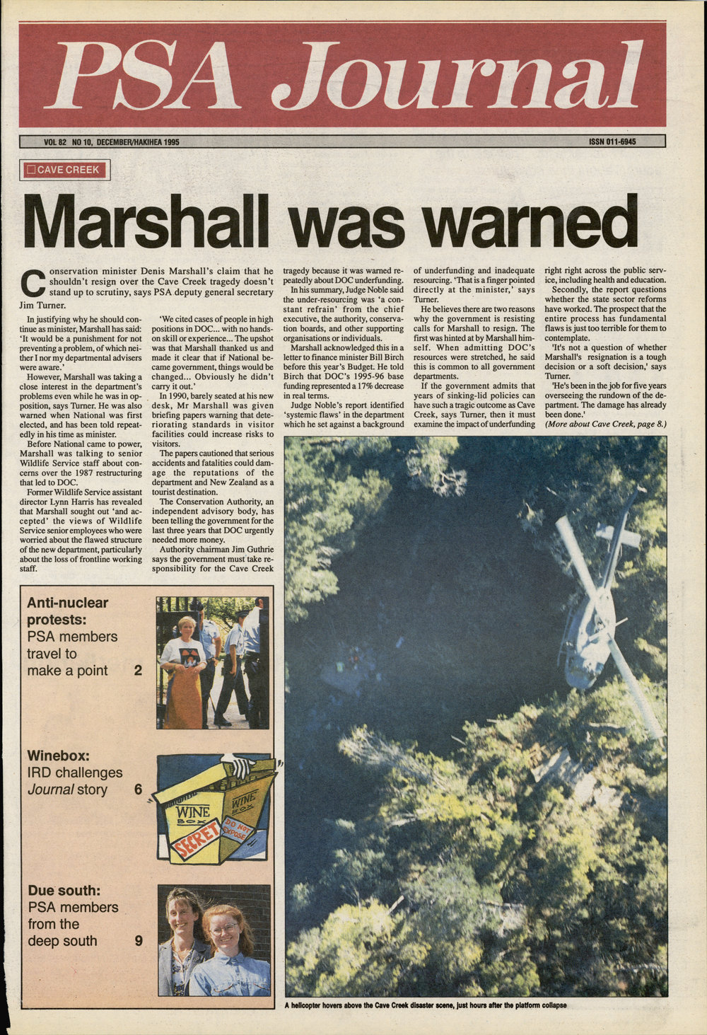 PSA Journal: Vol 82 No 10, December 1995