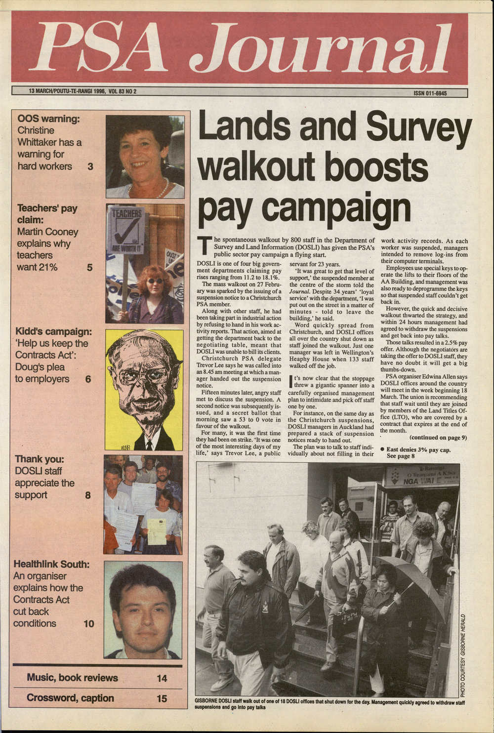 PSA Journal: Vol 83 No 2, March 1996