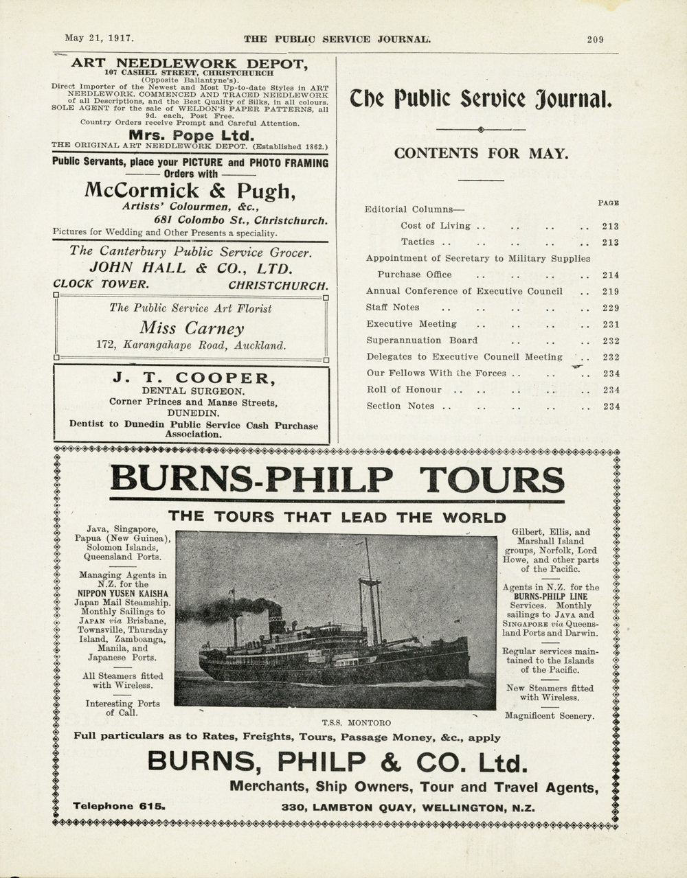 PSA Journal: Vol 4 No 5, May 1917