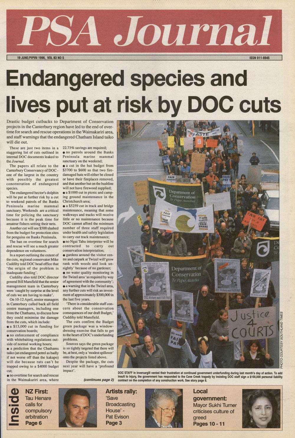 PSA Journal: Vol 83 No 5, June 1996