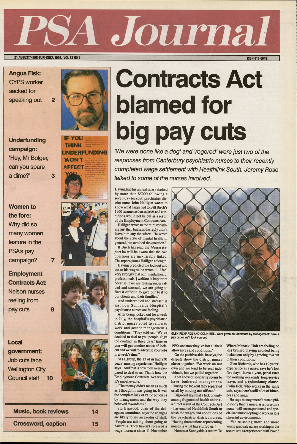 PSA Journal: Vol 83 No 7, August 1996