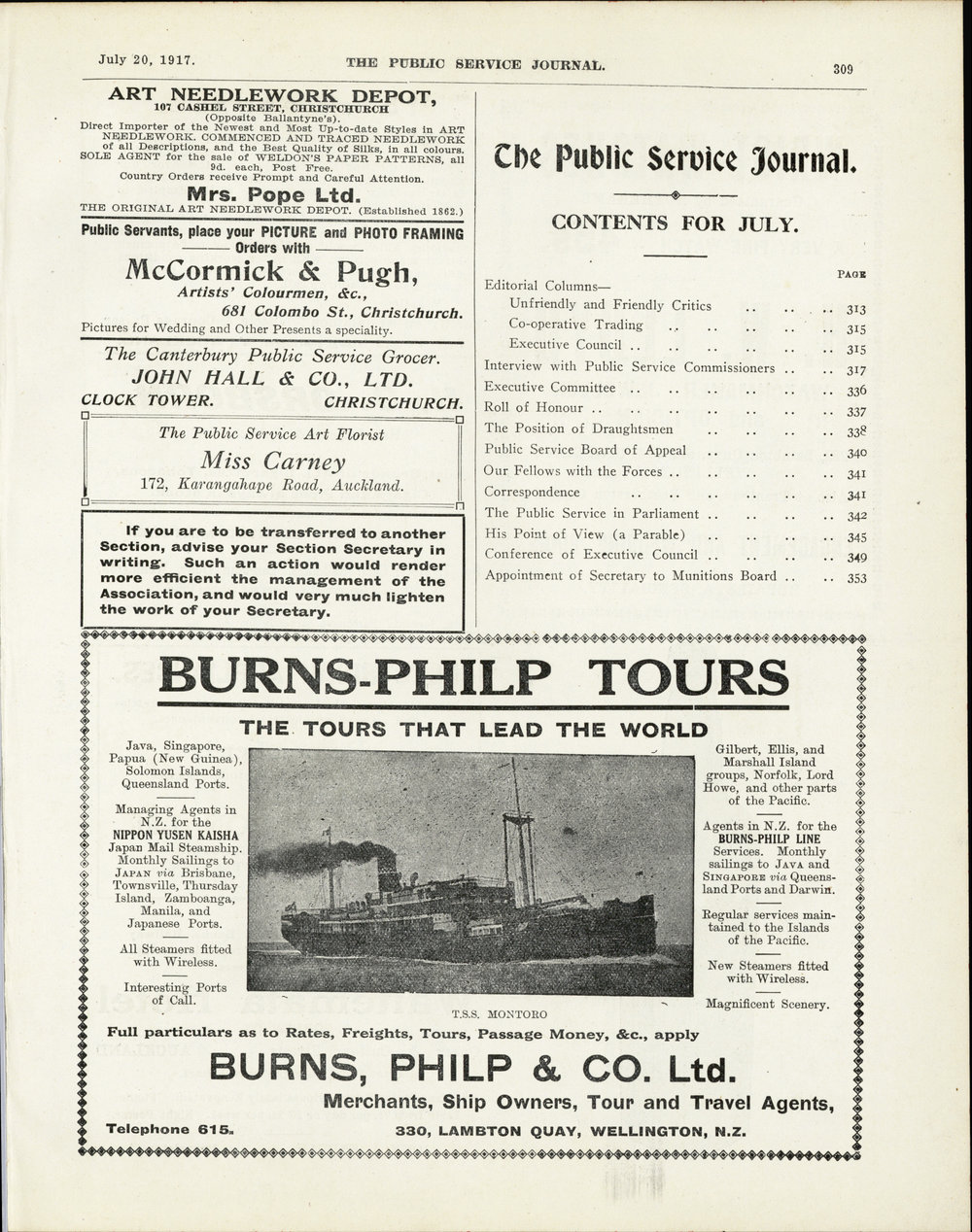 PSA Journal: Vol 4 No 7, July 1917