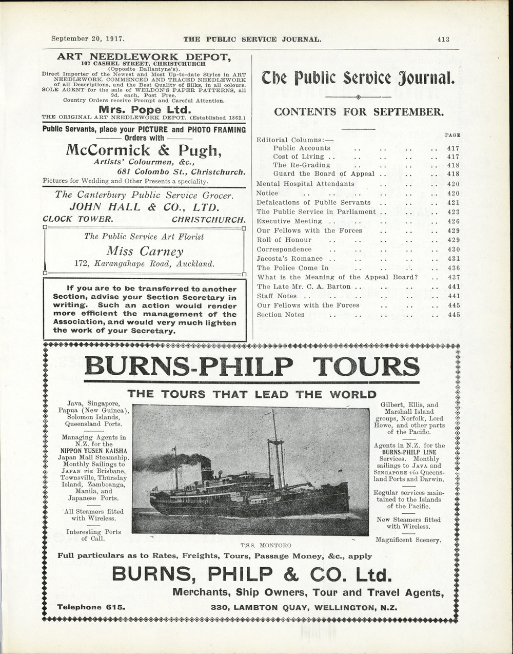 PSA Journal: Vol 4 No 9, September 1917