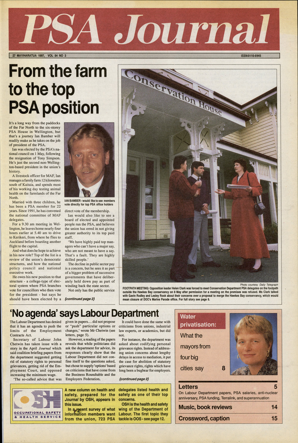 PSA Journal: Vol 84 No 3, May 1997