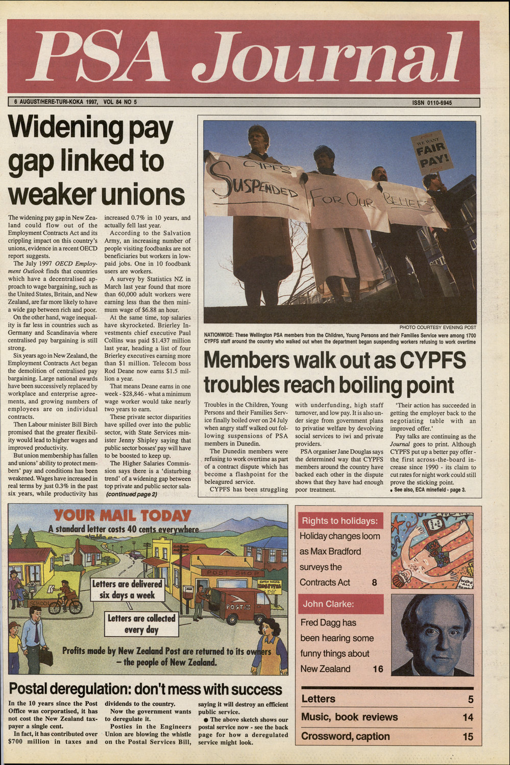 PSA Journal: Vol 84 No 5, August 1997