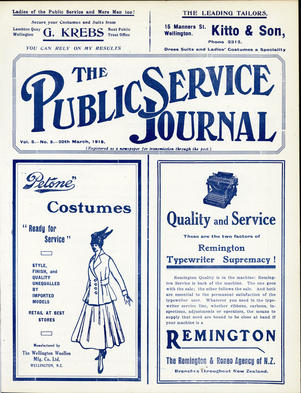 PSA Journal: Vol 5 No 3, March 1918