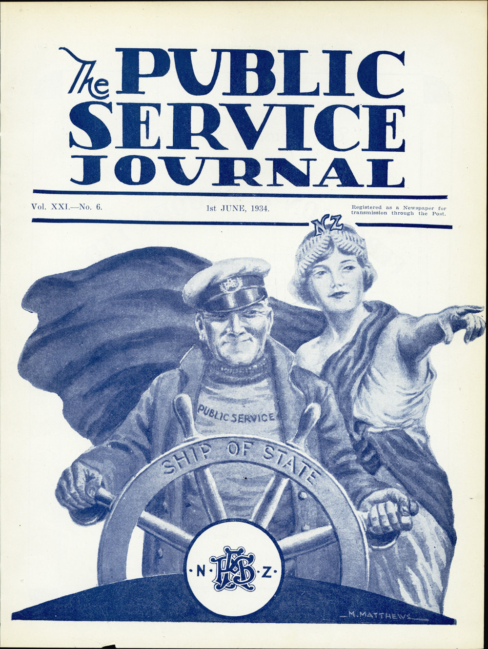 PSA Journal: Vol 21 No 6, June 1934