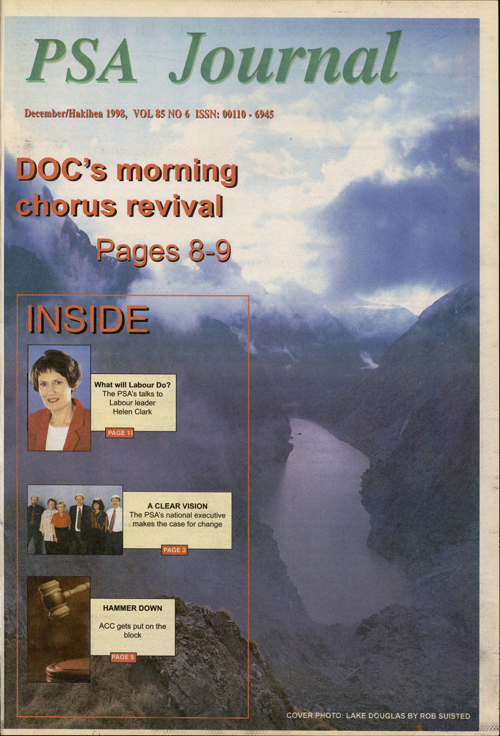 PSA Journal: Vol 85 No 6, December 1998