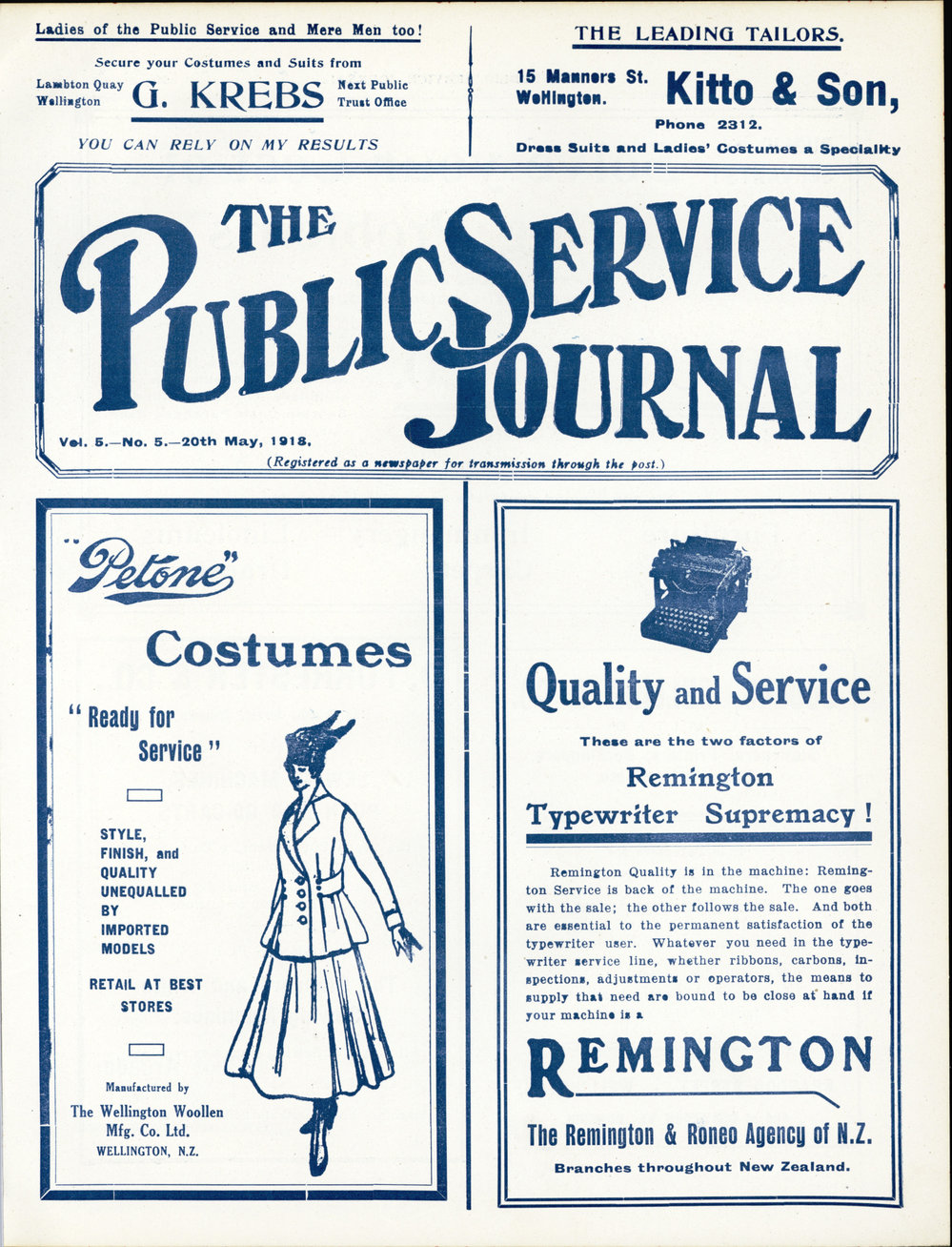 PSA Journal: Vol 5 No 5, May 1918