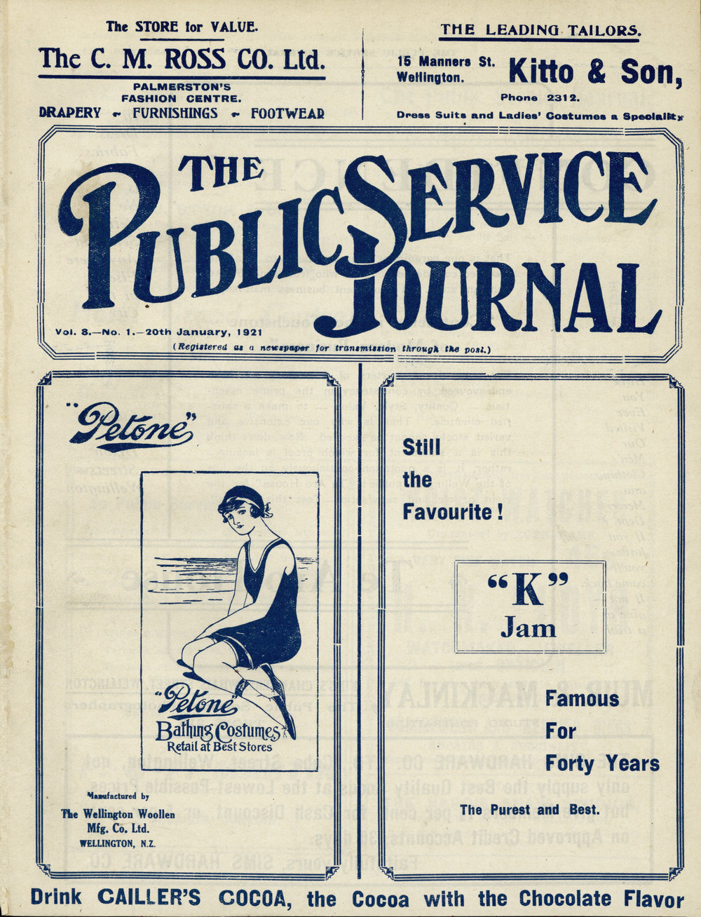 PSA Journal: Vol 8 No 1, January 1921