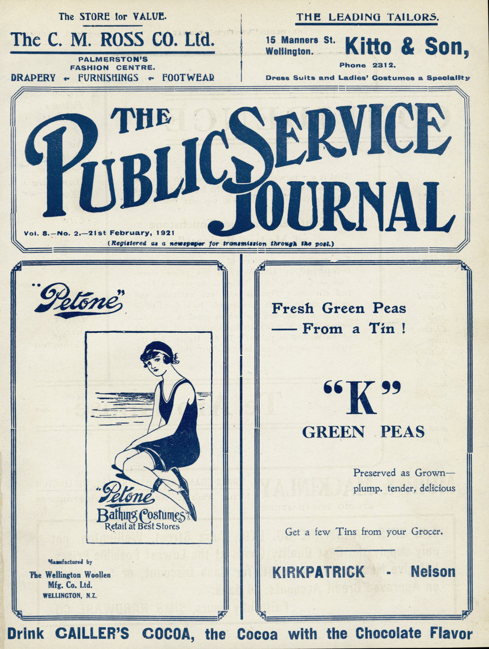 PSA Journal: Vol 8 No 2, February 1921