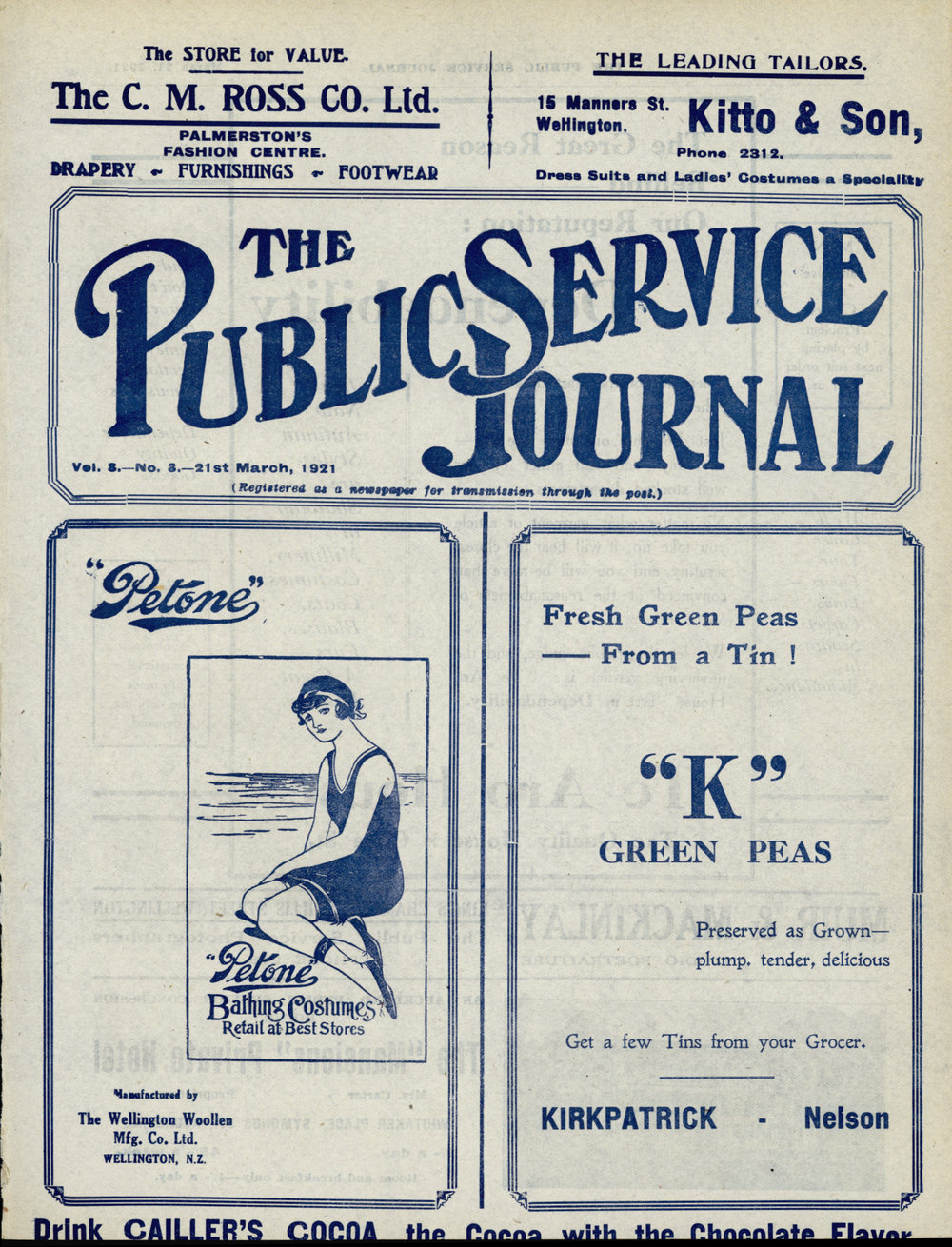PSA Journal: Vol 8 No 3, March 1921