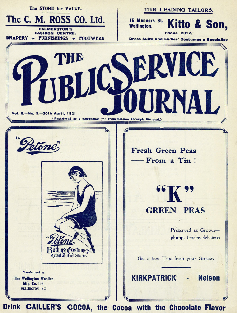 PSA Journal: Vol 8 No 4, April 1921